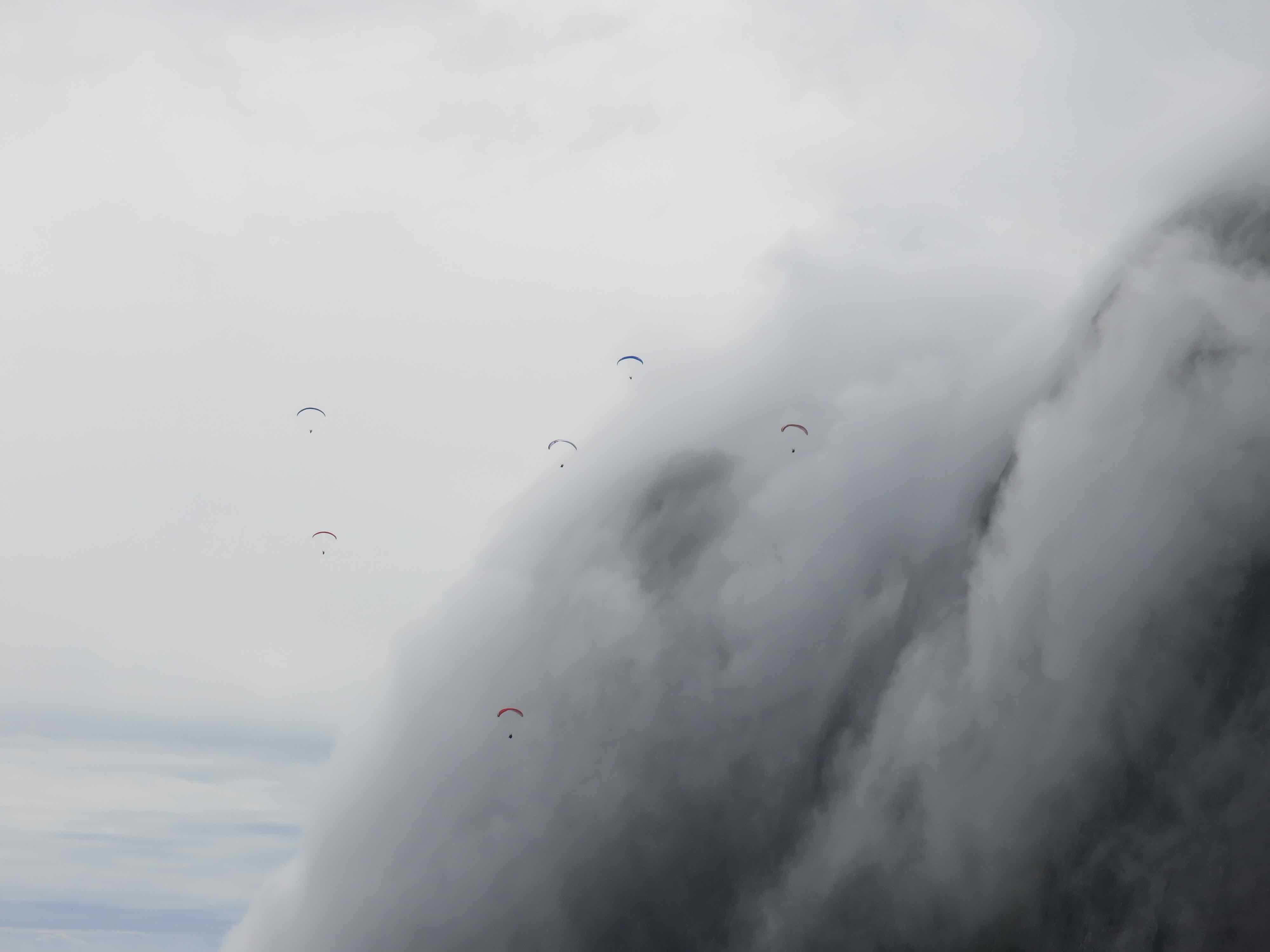  It felt like surfing a wave of rising cloud 