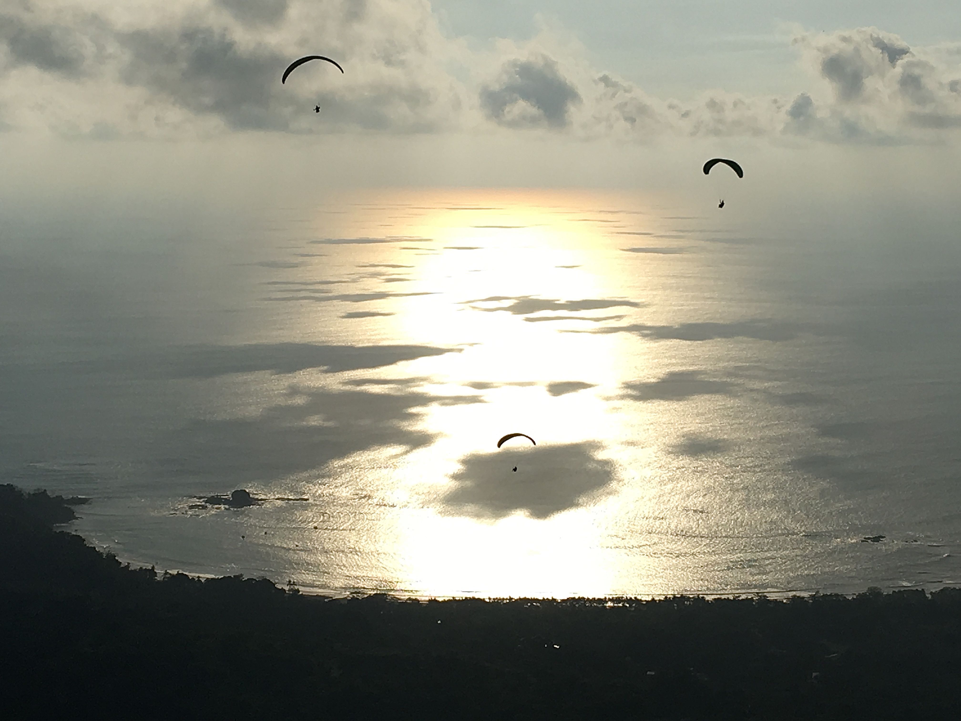  afternoon paragliding, Dominical 