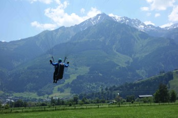  landing from Schmittenhoe 
